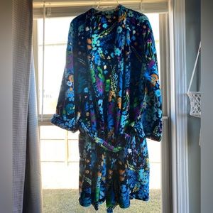 Vera Bradley Midnight Blues Bathrobe